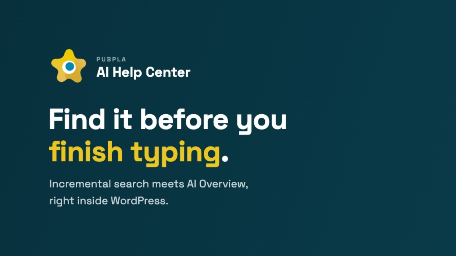 WordPressサイトの投稿を元に生成AIが回答してくれるPubPla AI Help Centerの紹介